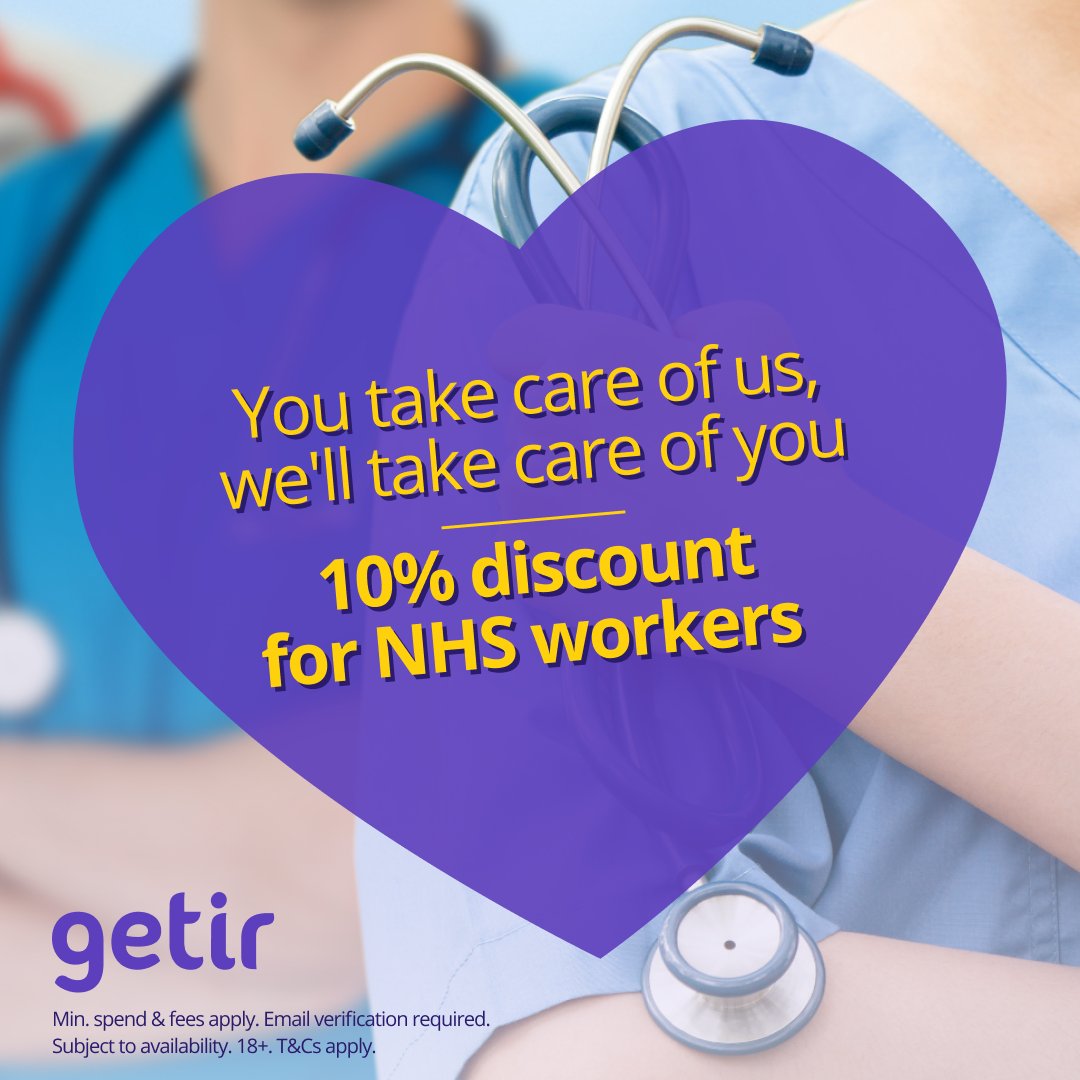 NHS workers, we want you to know we appreciate you 🙏 > bit.ly/3yBTfdD