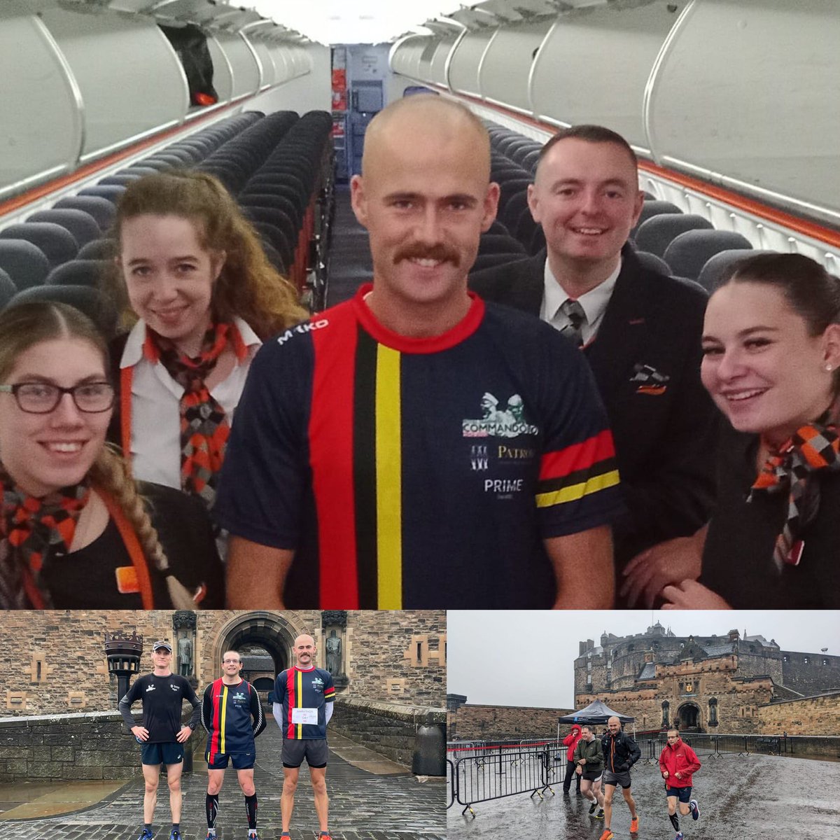 That’s 50 marathons in 50 days for the running Marine - just 10 to go. He is now enjoying the Scottish weather with @RMRScotland @45CdoGp and @43Commando. Thanks to @easyJet for the shout out on the plane. Sponsored by @PatronCapital & @PrimeHealthUK supported by @ForcesMutual