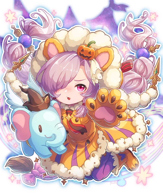 ハロウィンスキンのニオ #グラブル 