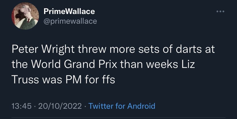 Out Of Context Darts tweet media