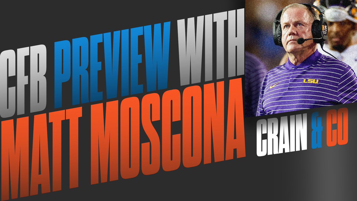 🐲🐲 FRIDAY LIVE SHOW 🏈WHO WON THE CMC TRADE? ⚾️ ASTROS UP 2-0 🐯 @MattMoscona talks LSU-OM 🏀 NBA UPDATE 🔑 CFB KEYS TO VICTORY 💸 BOOSTER BETS LIVE 7:30 AM EST: youtu.be/5EsSDiqTNRQ