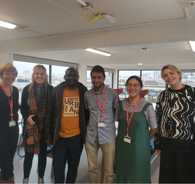 PRECISE_network's tweet photo. Great to have Liberty @LibertyMakacha with the central PRECISE team in the UK this month’.#PRECISE https://t.co/ZfZt7er6UO