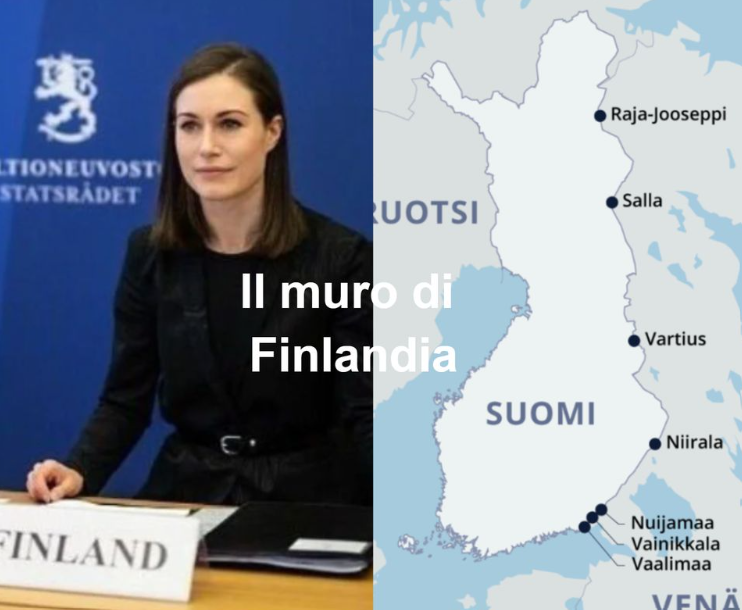 #finlandia
Un muro lungo tra i 130 e i 260 km, per chiudere i propri confini ai profughi di guerra, sarà costruito non appena verranno trovate le risorse.
Serviranno centinaia di milioni e si parla di un tempo di realizzazione di 4 anni.