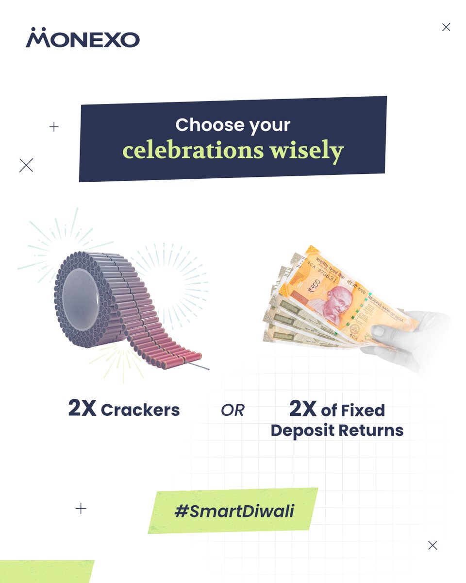 WorldofMonexo's tweet photo. What would you choose?
#Diwali2022 #Diwali #Diwalicelebrations #2xreturns #higherearnings #investmenttips #investmentreturns #investing101 #monexoinvestor https://t.co/VtgAix3bBl