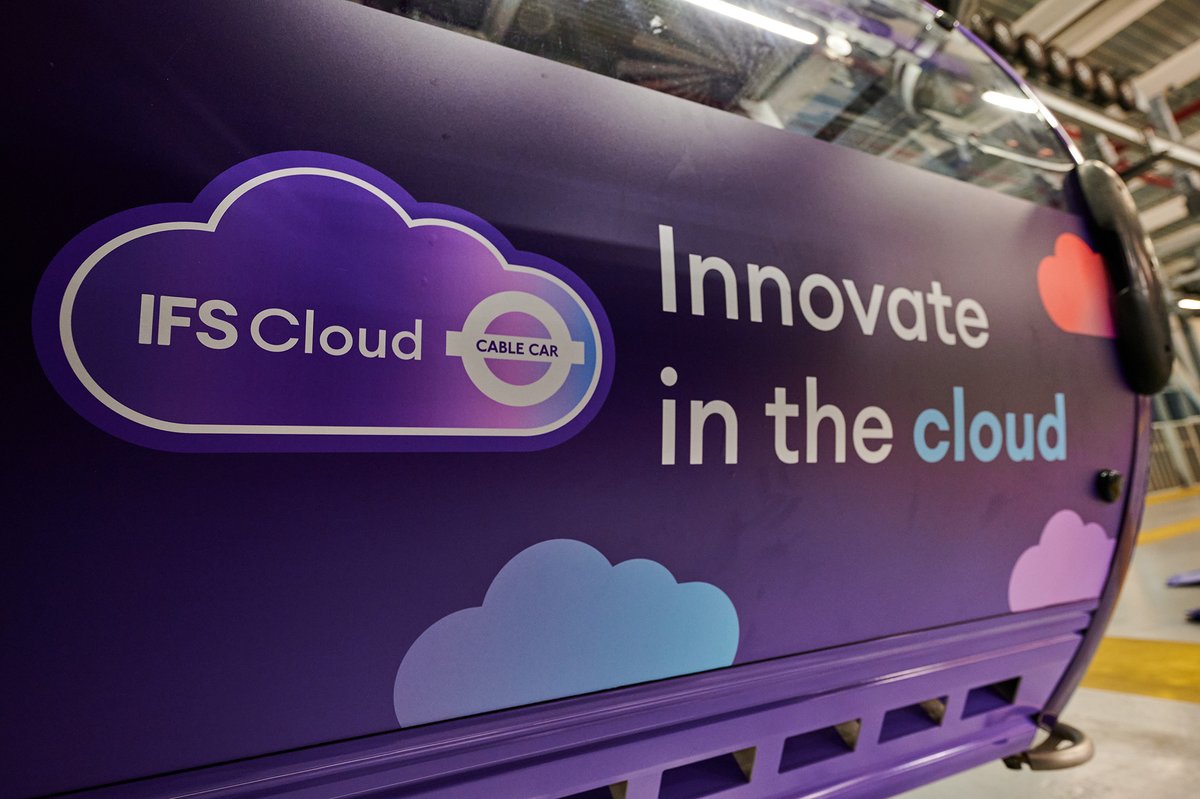 ProjectExpert's tweet photo. Sharing some more photos from the #IFSCloud Cable Car launch with @TfL. This offers us the opportunity to share a genuine customer story, one that’s powered throughout by @IFS software and representative of the strength of our solutions in an asset intensive sector. https://t.co/iZUDPe0rAL