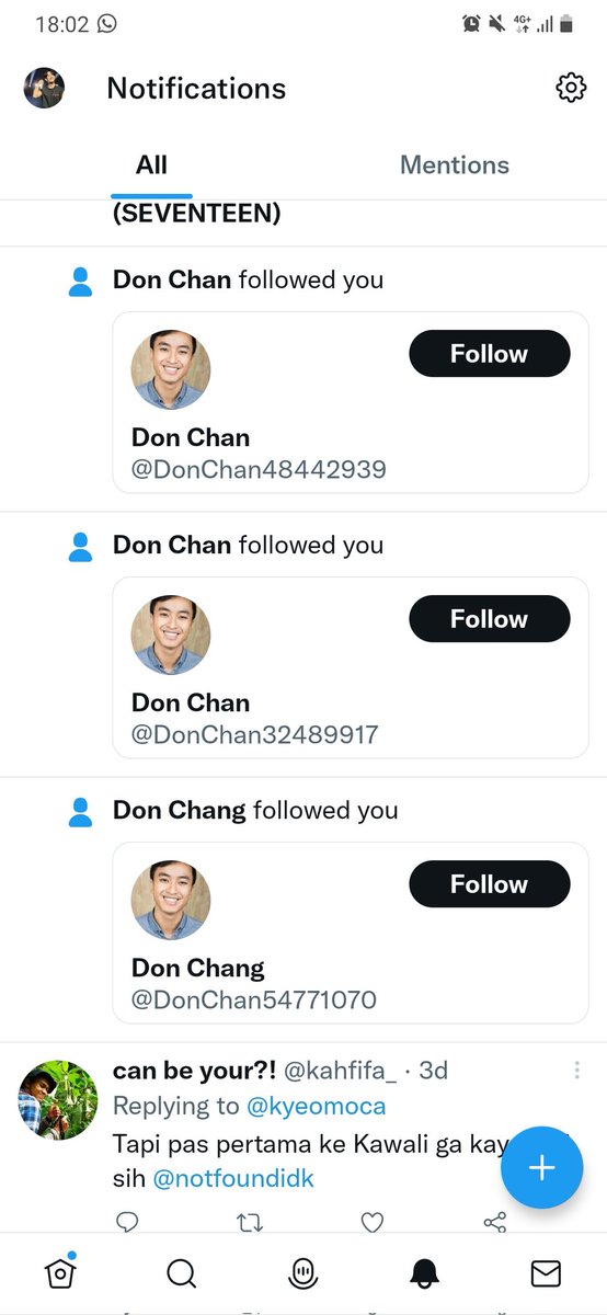 kyeomoca's tweet image. kenapa ya......