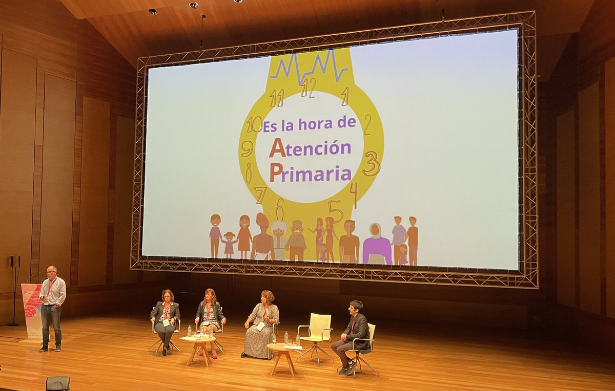 Es hora de la #AtencionPrimaria! En el #dolorcronico entre un sin fin de procesos de salud y enfermedad. Mila esker <a href="/inakiaguirrezab/">Iñaki Aguirrezabal</a> <a href="/osakidetzaEJGV/">Osakidetza</a>