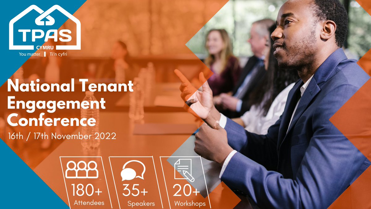 TPASCymru's tweet photo. 📢Not long left to secure your place at the leading Tenant Engagement conference for Wales, covering all the latest topics #housing #rents #rentsetting #housingregulation #costofliving #tenantvoice #netzero #rentinghomes 🏡
https://t.co/beSxEagg0p https://t.co/HSxbw6riqM