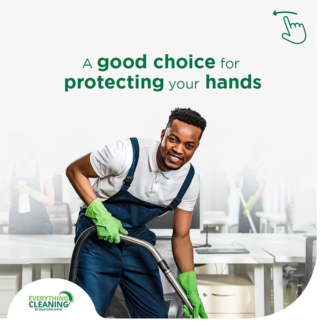 EcleaningNG's tweet photo. Whether you are hand-washing your dishes or you are cleaning around the house, you should own a pair of gloves
These durable, waterproof wonders are your first line of defence against dry, cracked skin, nasty illnesses and even chemical burns.
#EverythingCleaning #Abuja https://t.co/ZacvoGelmd