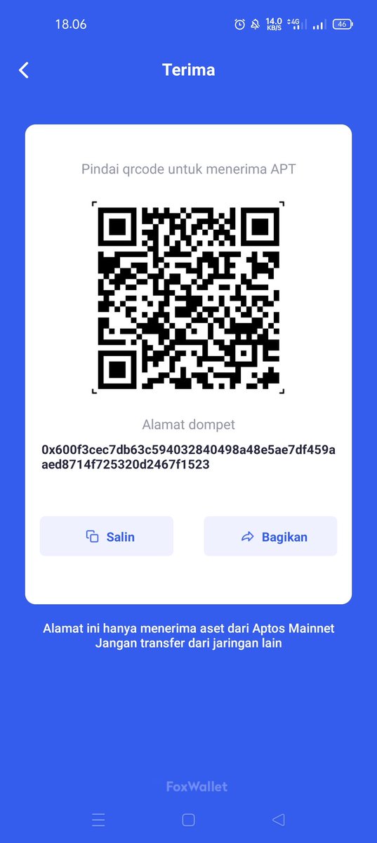 Denylee15's tweet photo. @FoxWallet @AptosFoundation @AptosNews1 @aptos_news @AptosEcosystems @AptosNewsHQ 0x600f3cec7db63c594032840498a48e5ae7df459aaed8714f725320d2467f1523 https://t.co/YVH1SHhsOO
