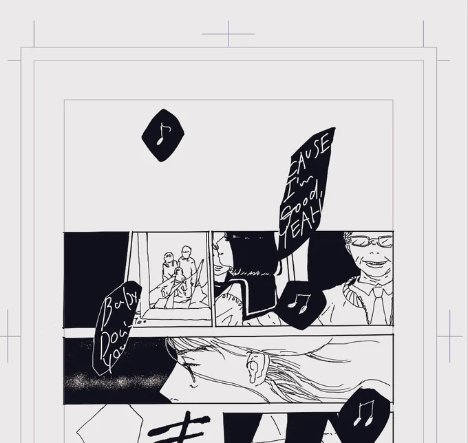 描いてます 