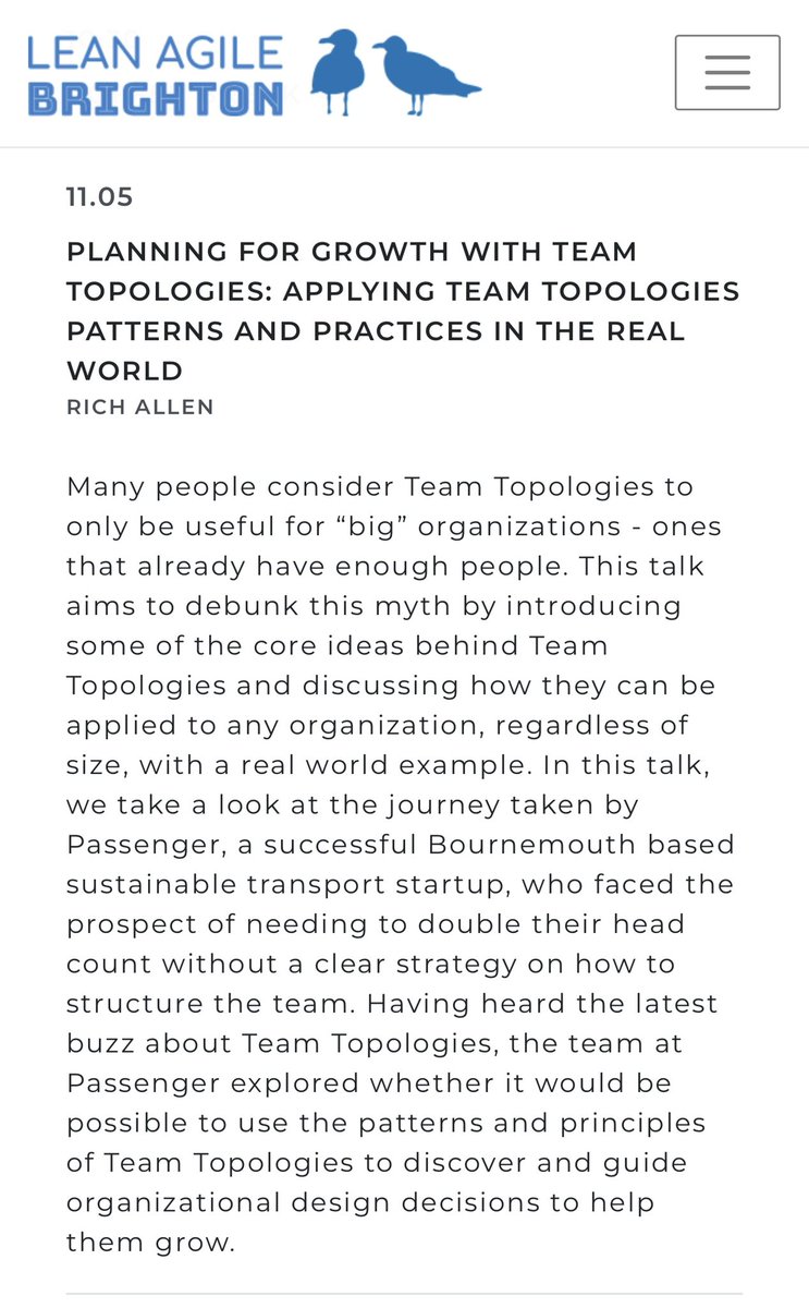 leanagilebtn's tweet photo. @rich_allen gives us a crash course in team topologies #labtn22 @IronworksBTN https://t.co/TV2ebAxeea
