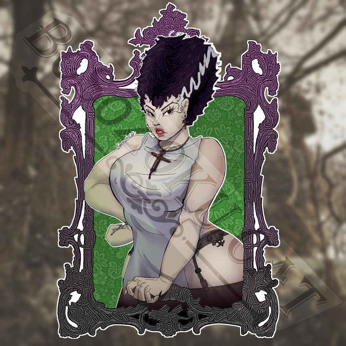 Geoastrocat's tweet photo. Frankenstein's Bride sticker is on my etsy!
https://t.co/KX8XDqIELq
-
#etsy #myetsy #curvy #halloween #pinup #sticker #holosticker #goth #gothic #emo #brideoffrankenstein #Frankenstein #digitalart #originalcharacter #fanart #animeart #animefanart #horrormovie #horror https://t.co/V85Kxkaoah