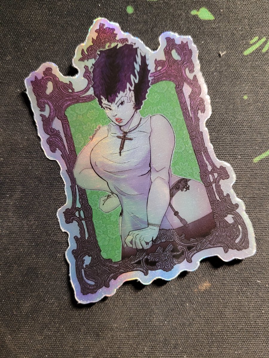 Geoastrocat's tweet photo. Frankenstein's Bride sticker is on my etsy!
https://t.co/KX8XDqIELq
-
#etsy #myetsy #curvy #halloween #pinup #sticker #holosticker #goth #gothic #emo #brideoffrankenstein #Frankenstein #digitalart #originalcharacter #fanart #animeart #animefanart #horrormovie #horror https://t.co/V85Kxkaoah