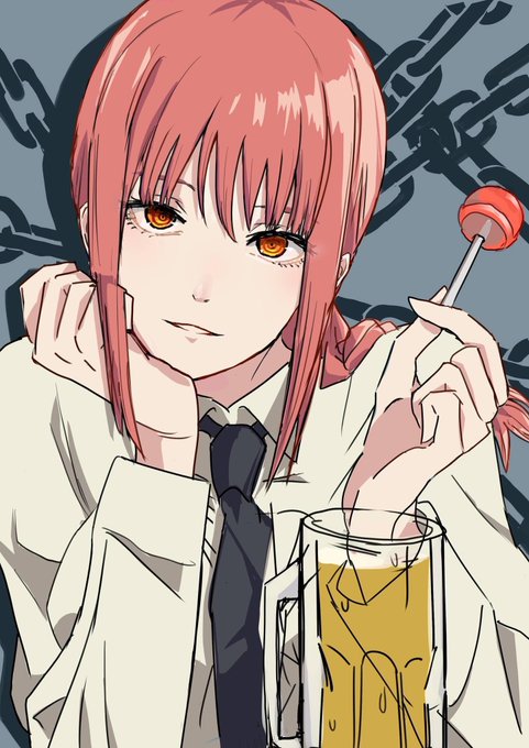 修正の修正( ∩'ω' )=͟͟͞͞⊃ ',;';こだわるのは大切だなぁ。もう少し頑張ってみよう。#chainsawman #チェンソーマン #マキマ 