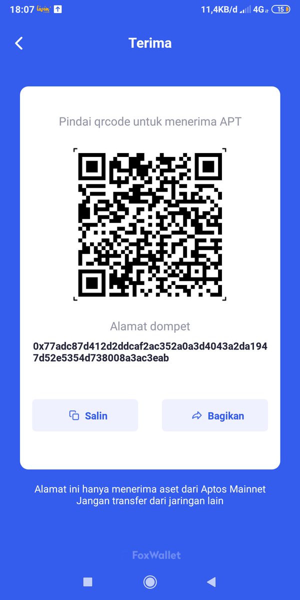 pekokkue's tweet photo. @FoxWallet @AptosFoundation @AptosNews1 @aptos_news @AptosEcosystems @AptosNewsHQ Foxwallet from @FoxWallet was so safe and easy using for newbie like me so and now they have campaign with so big grandprize lets join here @Gofurcodot
@Upiljaran1
@Agungbokong 
My addres:0x77adc87d412d2ddcaf2ac352a0a3d4043a2da1947d52e5354d738008a3ac3eab https://t.co/bm4i2d00Uz