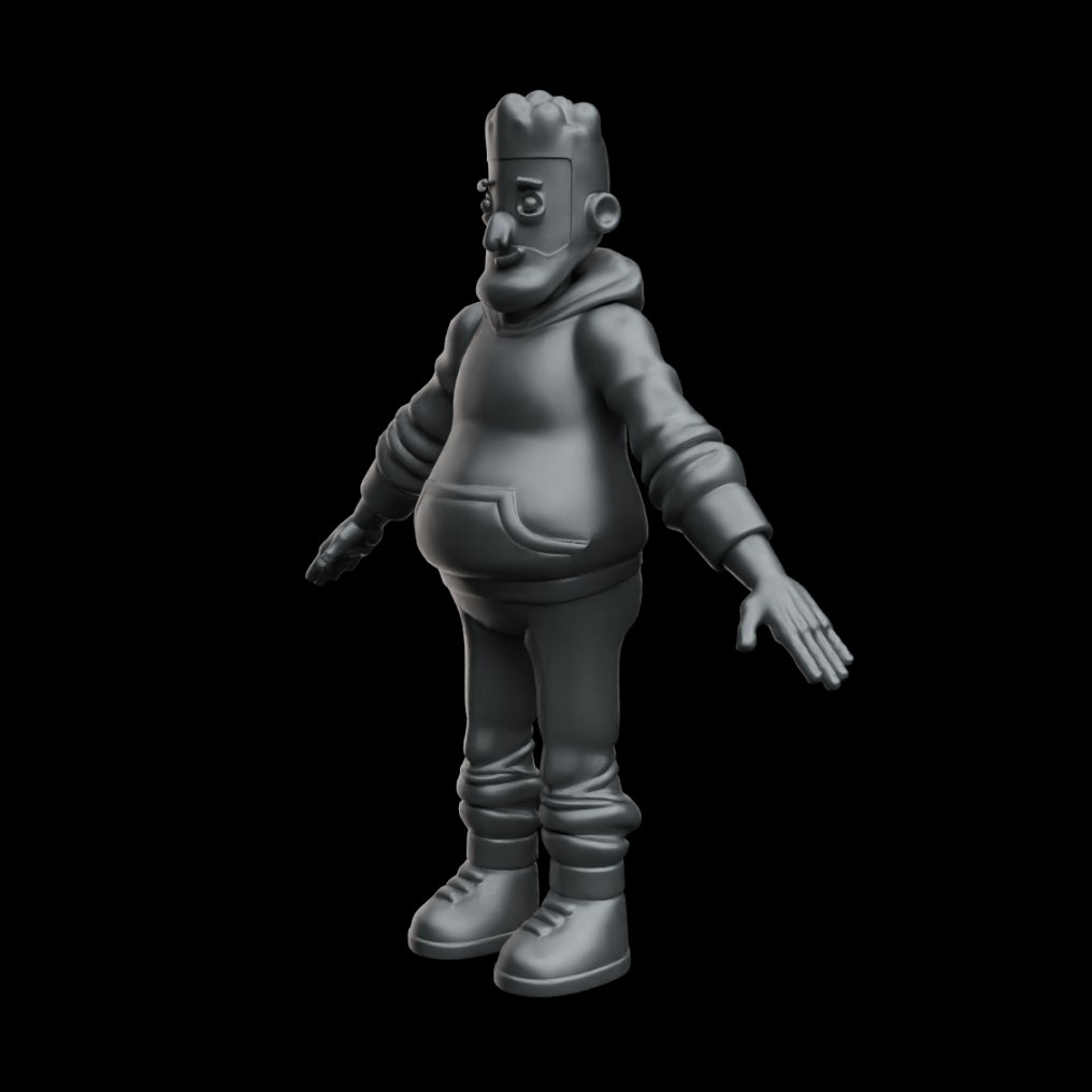fraserntukula's tweet photo. Ok this dude is modelled. Time to get rigging!
#avatar #characterdesign #selfprotrait https://t.co/hY3Kyw5zk3