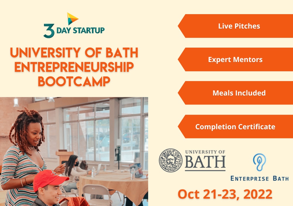 Good luck to all out students taking part in three-day startup programme with @setsquared, starting today! bath-setsquared.co.uk/enterprise-bat… @enterprisebath @SETsquaredBath