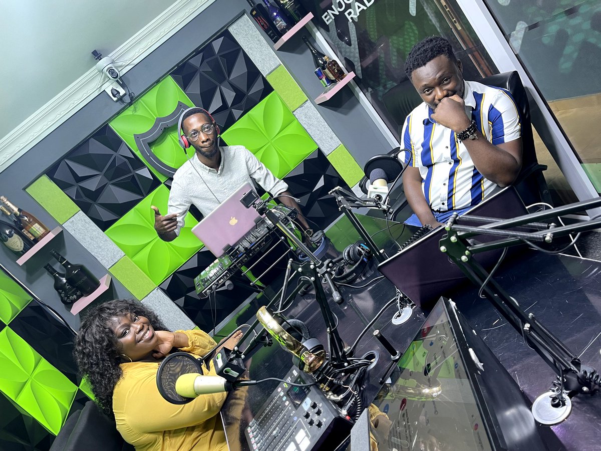 enjoyment_radio's tweet photo. It’s  sunrise again on Enjoyment Café w/@AvidaRae @paulmensahanku &amp; @Slim_Skratch and we’re lighting up your day! We’ve got the right kick to make you feel good like you should. Destination is 1pm!
#EnjoymentCafe ☕
#EnjoymentRadio https://t.co/OWIV5qsiiH