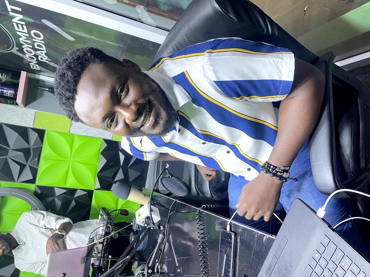 enjoyment_radio's tweet photo. It’s  sunrise again on Enjoyment Café w/@AvidaRae @paulmensahanku &amp; @Slim_Skratch and we’re lighting up your day! We’ve got the right kick to make you feel good like you should. Destination is 1pm!
#EnjoymentCafe ☕
#EnjoymentRadio https://t.co/OWIV5qsiiH