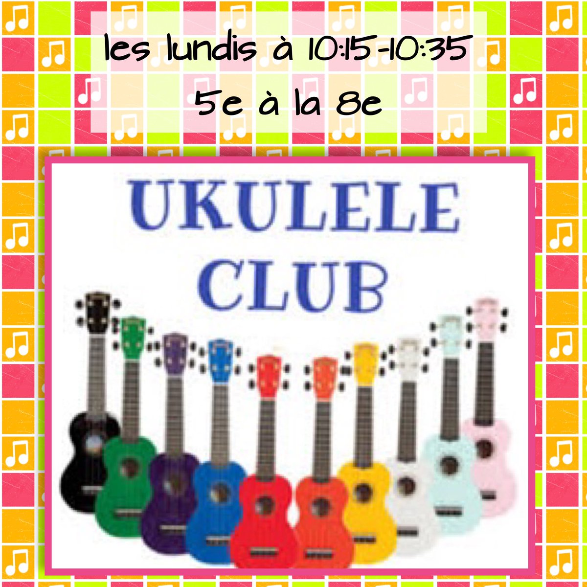 Lots of opportunities to play music! Merci <a href="/sturbs2/">🎼 Mme Sturby 👩🏻‍🏫 🇨🇦</a> and <a href="/MmeLeeMusique/">Amy Lee</a>! It is rocking!