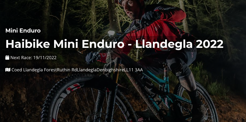 We have our ever popular Haibike #night @minienduro back in the #forest on the 19/11/22. Even better news is the early bird entries are available right now. minienduro.eventrac.co.uk/e/haibike-mini… #mtb #mtblife #NorthWales