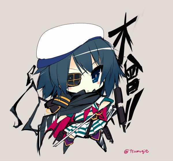 2014年に描いたSD木曾が今更いいね頂いてるので再掲だキソ 