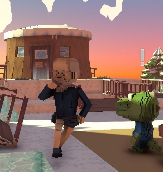 alanap152's tweet photo. @TheSandboxGame I just finished my quest on Pororo experience on the #SandboxAlphaS3 for a chance to win a Season 3 Alpha Pass! Here I am with a cute Pororo. Check out my screenshot!

#Pororo https://t.co/5SIlv9nBmH