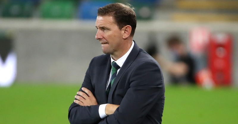 NorthernIreland's tweet photo. Irish FA parts company with Ian Baraclough