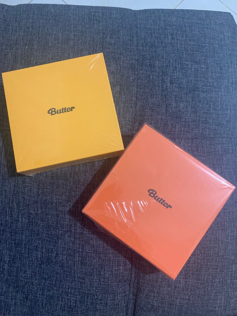 borahaedaddy's tweet photo. WTS LFB

BTS Butter Album

SET: 1,750
Peaches/Cream Version - 880 each

MOP: PAYO - BDO/Gcash
On hand and Ready to Ship!
MOD: GGX

DM us to order!

🏷 lf wts wtb lfb bts album butter 

#BorahaeDaddy #BorahaeDaddyShop #BTS #BTSMerch https://t.co/KJp7cHClZc