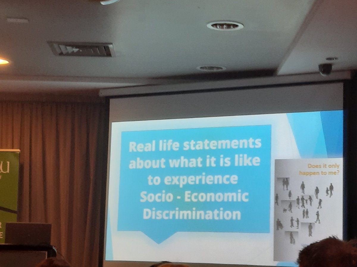 sarahmdonnelly1's tweet photo. Powerful insights into the lived experiences of #Poverty and #SocialDiscrimination @ATDIreland @IASW_IRL https://t.co/sj9yeIHkj5