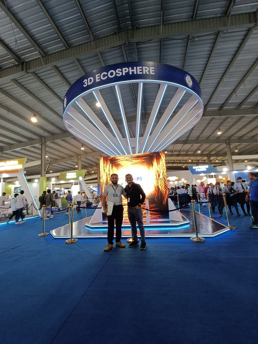 At the Defence Expo 2022