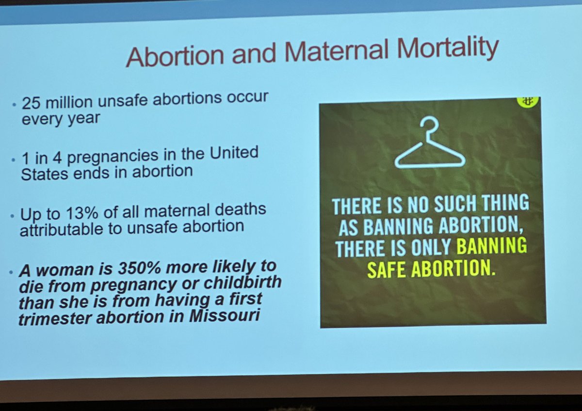 DrKaitBrennan's tweet photo. Amazing talk by @DoFlorio at #CPP2022. #AbortionIsHealthcare! The states with increased maternal mortality are the states restricting access to abortion. https://t.co/3ETPWGDsRj