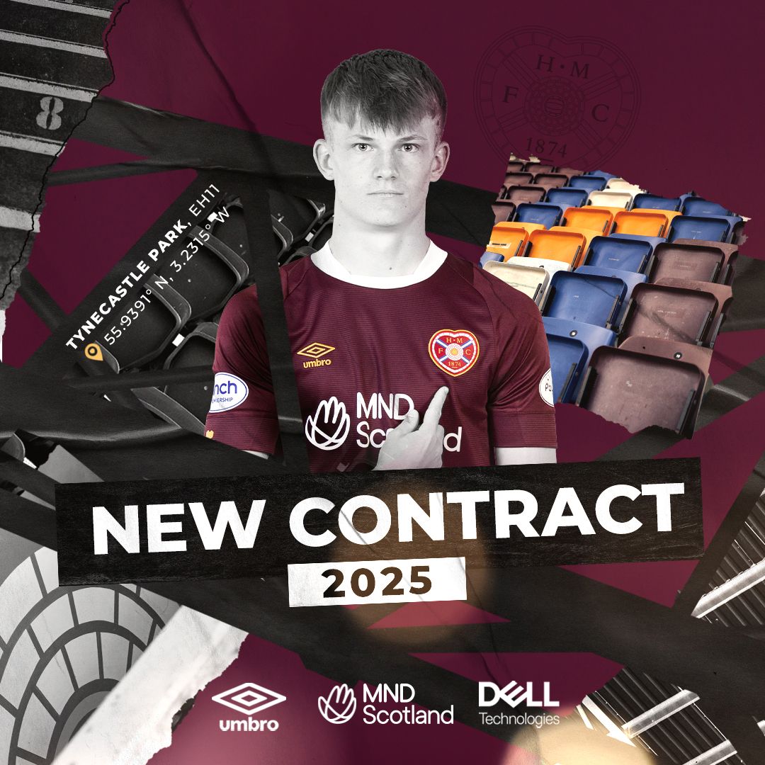 ✍️ Heart of Midlothian Football Club is delighted to announce that Finlay Pollock has signed a new long-term contract.

The 18-year-old signs a three-year deal, keeping him at Tynecastle until 2️⃣0️⃣2️⃣5️⃣

Congratulations <a href="/FinlayPollock16/">Finlay Pollock</a> 👏

📖➡️ bit.ly/3MXG5Pl