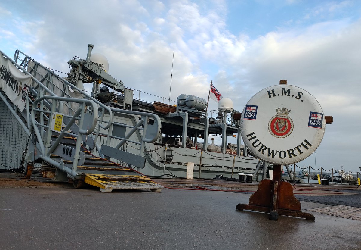 MCM2 C6 have now taken over HMS HURWORTH from MCM2 C3. It has been a pleasure to have served on such a fantastic vessel and will forever be proud to be included in the HURWORTH family. #HurworthIt #TheHuntGoesOn #MCM2 #FairWinds #FollowingSeas