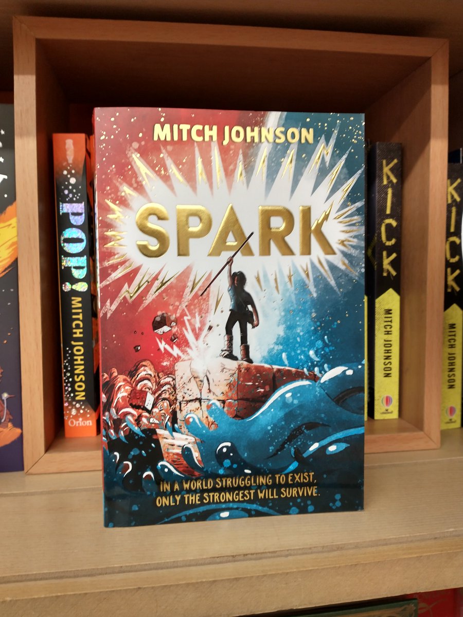 Oooh and our old friend Mitch Johnson is shortlisted too! Spark is on the list for the East Anglian Book Award! @MitchAuthor @WritersCentre We couldn't be happier for our writer friends! 😍