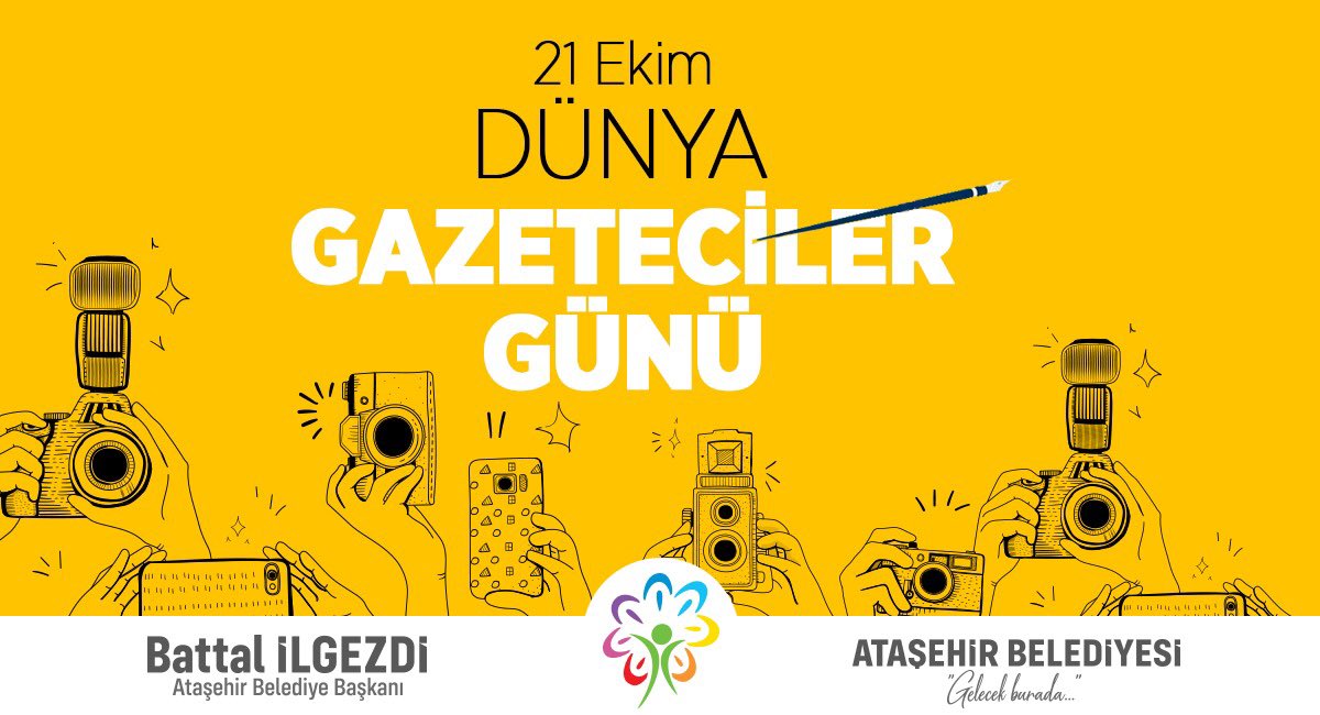 Doğru ve hızlı haber almamız için zor şartlar altında gece gündüz çalışan, özverili bir şekilde mesleğini icra eden gazetecilerin 21 Ekim #DünyaGazetecilerGünü'nü kutluyor, çalışma hayatlarında kolaylıklar diliyorum.