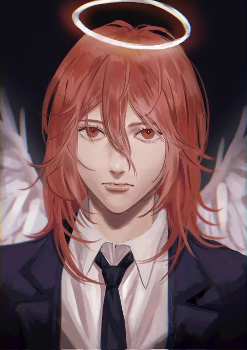 angel devil #チェンソーマン 