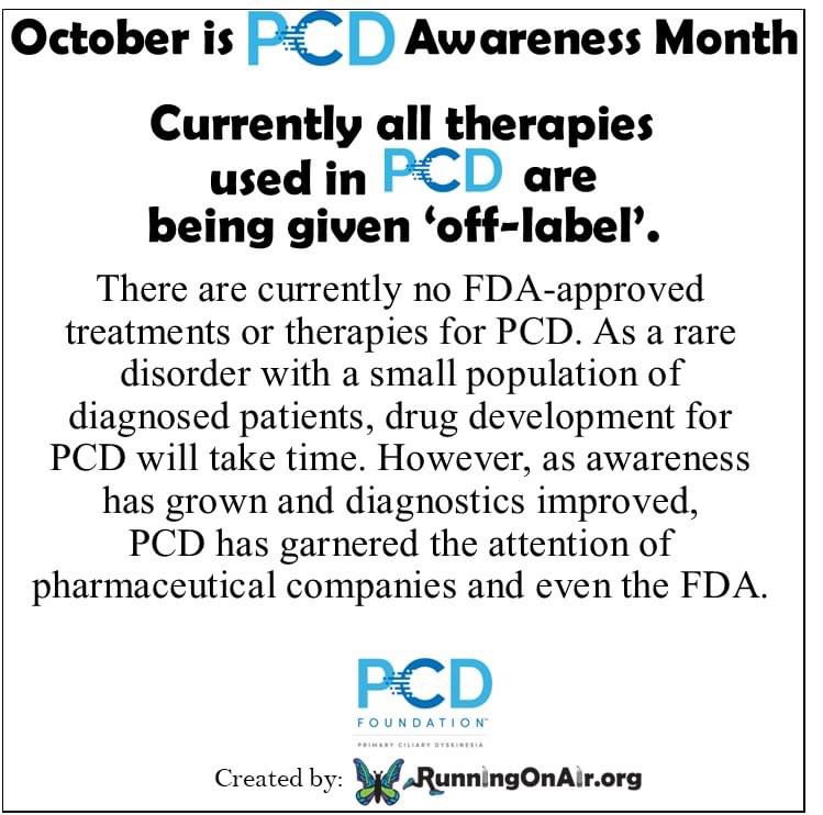 RunningOnO2's tweet photo. October is #PCDawareness month & this year we are celebrating the PCD Foundation's 20th year of #cleartheway4pcd . Visit https://t.co/X9feuF3spS for ideas. We can't wait to see how you all help 'Clear the Way' for PCD this month!
#cure4pcd #pcdawarenessmonth2022 #pcdfoundation https://t.co/Qf2u77fZa5