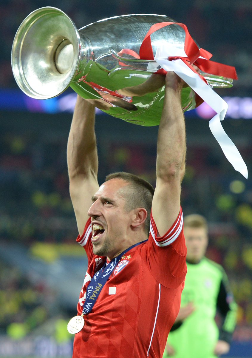 FabrizioRomano's tweet image. Official. Franck Ribéry retires from professional football. 🚨🇫🇷 #Ribery
🏆 x1 Champions League
🏆 x1 UEFA Super Cup
🏆 x1 Clubs World Cup
🏆 x9 Bundesliga
🏆 x6 DFB Pokal
🏆 x5 DFL SuperCup
🏆 x1 DFL Ligapokal
🏆 x1 Turkish Cup
🤵🏼♂️ x2 UEFA Team of the Year
🌎 WC Finalist 2006