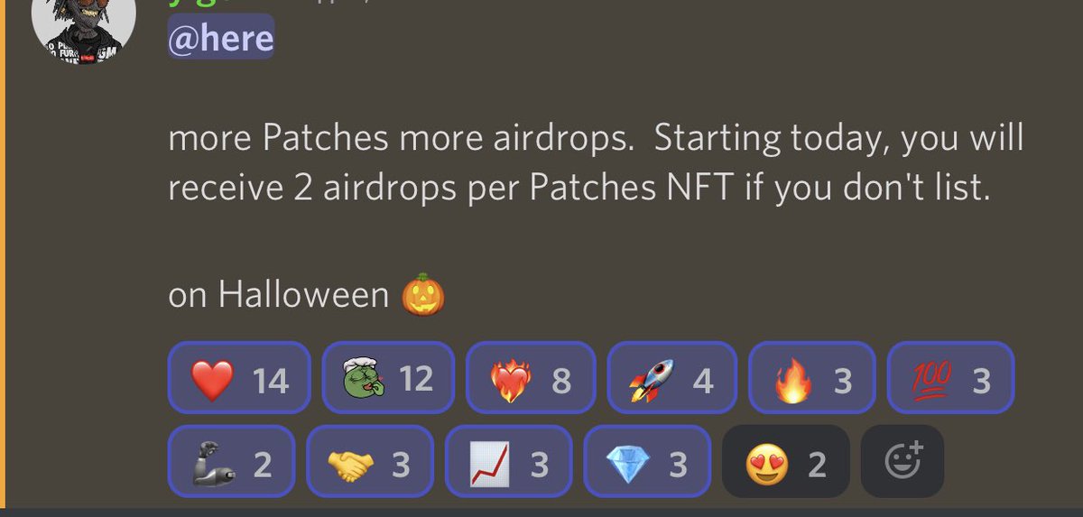 Leeeeeeeet'ssss fking Gooooooooo patches 🚀🚀🚀🚀 Who did't have time is a PUMPKIN 🎃 😂🧡<a href="/Patches_NFT/">Patches</a>  PATCHEEES love PATCHEEES🥶💯🔥🔥🔥