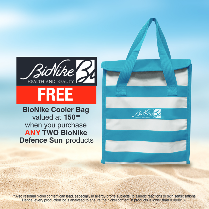 Dischem's tweet photo. BioNike gives you all the sun protection you need for sensitive and allergy-prone skin. Shop now: https://t.co/L49RjxLFYk #DisChemSummerSavings #SunProtection #BioNike #SPF50+