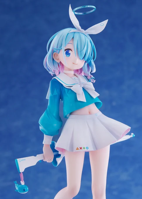 あ、これヘイローとリボン一体化してるんださすが作りが上手いな 