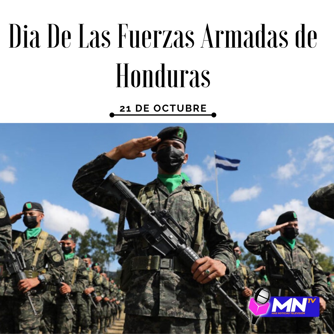 masntvhn's tweet photo. #Mntb |  Este 21 de octubre que se  conmemora el Día de las Fuerzas Armadas de Honduras @FFAAHN destacamos y valoramos la gran labor que ejecutan los hombres y mujeres que integran está institución. 197 años al servicio de la #Patria. https://t.co/SPLxsHLCWB