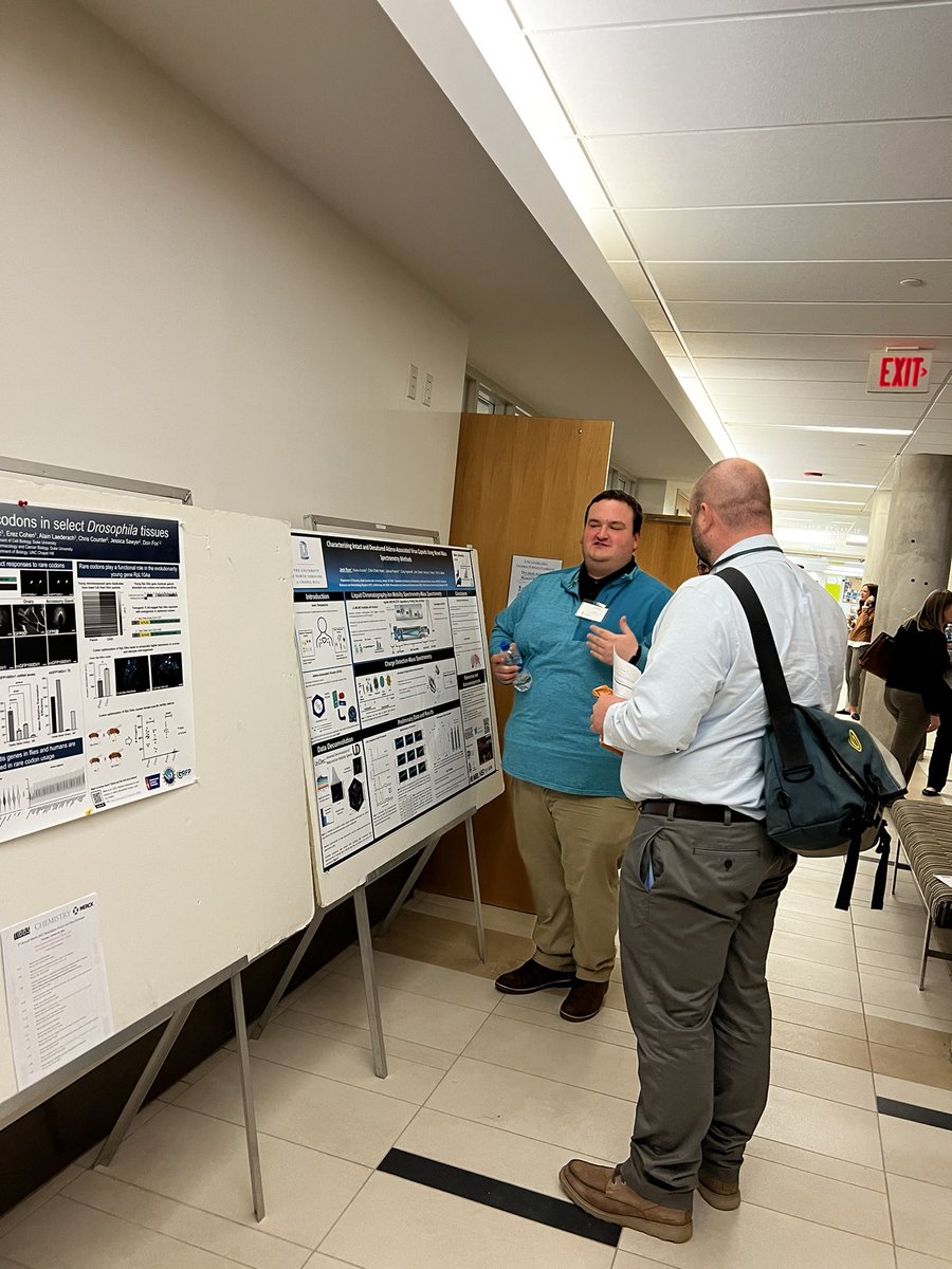 BakerLabMS's tweet photo. The Merck UNC Bioanalysis Forum and Idea Exchange was such a wonderful way to learn more about the pharmaceutical industry and James, @Becca_Beres98 and @J_Ryan33 represented our group so well!! https://t.co/w1S06rs8DD