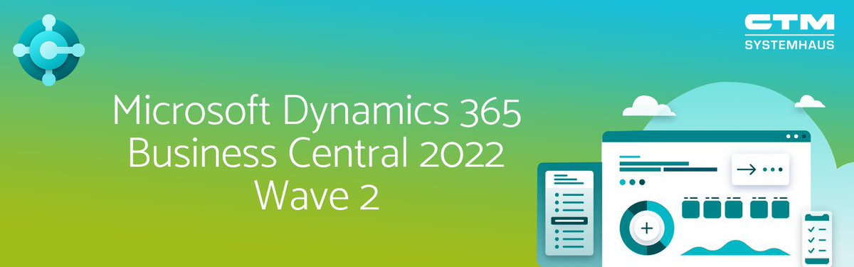 sagwitz's tweet photo. Microsoft Dynamics 365 Business Central 2022 Wave 2
Info zu den Neuigkeiten gibt es hier:
https://t.co/IAlPp4c3xf
#MSDYN365BC #BusinessCentral https://t.co/D7bU4xQwfl