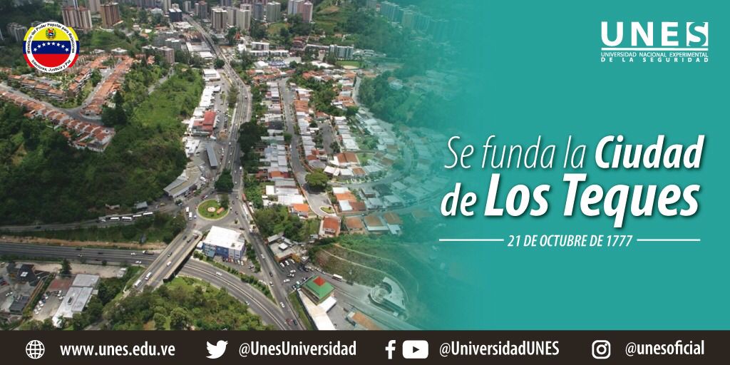 #PatriaUnidaYSolidaria 🇻🇪 Se celebrar el 21 de octubre como el "Día Internacional del Tequeño", en conmemoración de la fundación de la ciudad de Los Teques (estado Miranda, Venezuela) el 21 de octubre de 1777,  244 años.

<a href="/lacamer/">GRAL LARRY CARRERA</a> 
@DttoUnes1 
@zavarse_fabio
