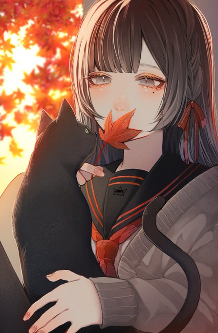 「茶髪 紅葉」のTwitter画像/イラスト(新着)｜5ページ目