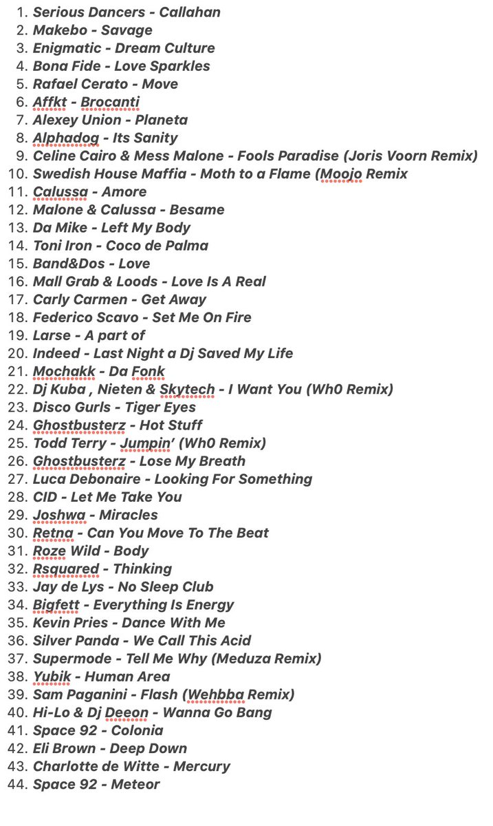 Mhek_Attacks's tweet photo. Buenos días amigos! Ya está disponible el programa 100 de Eufórica! Aquí os dejo el tracklist! 🥳🥳 https://t.co/0imFBKFMdi