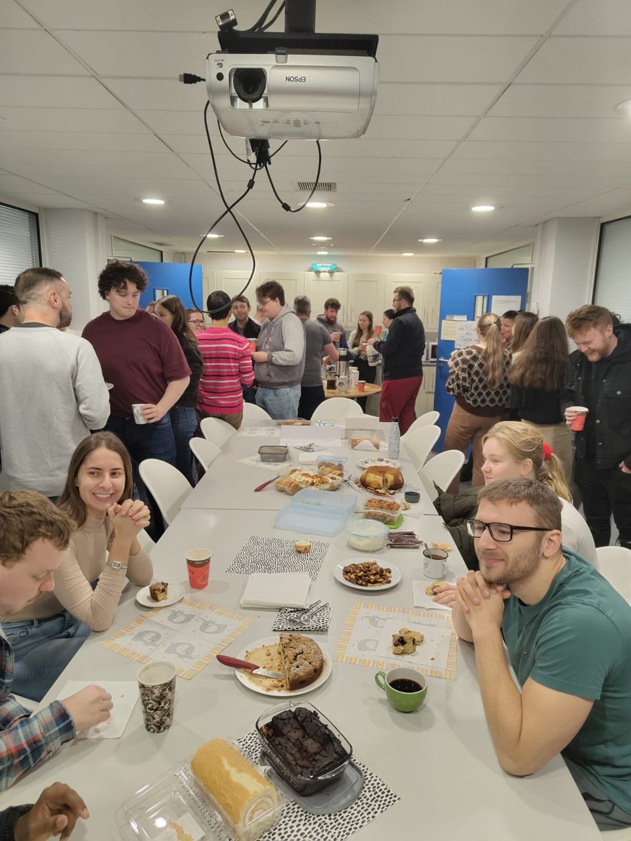 PGAC_DCU's tweet photo. Aaaaaaaaaaand we’re back!!
The first coffee morning of the academic year complete! Thank you to everyone who joined us and especially the Keyes’ Group for the amazing treats today 🍰☕️ #coffeebreak #cakeornotcake https://t.co/pLtKGXz5sr